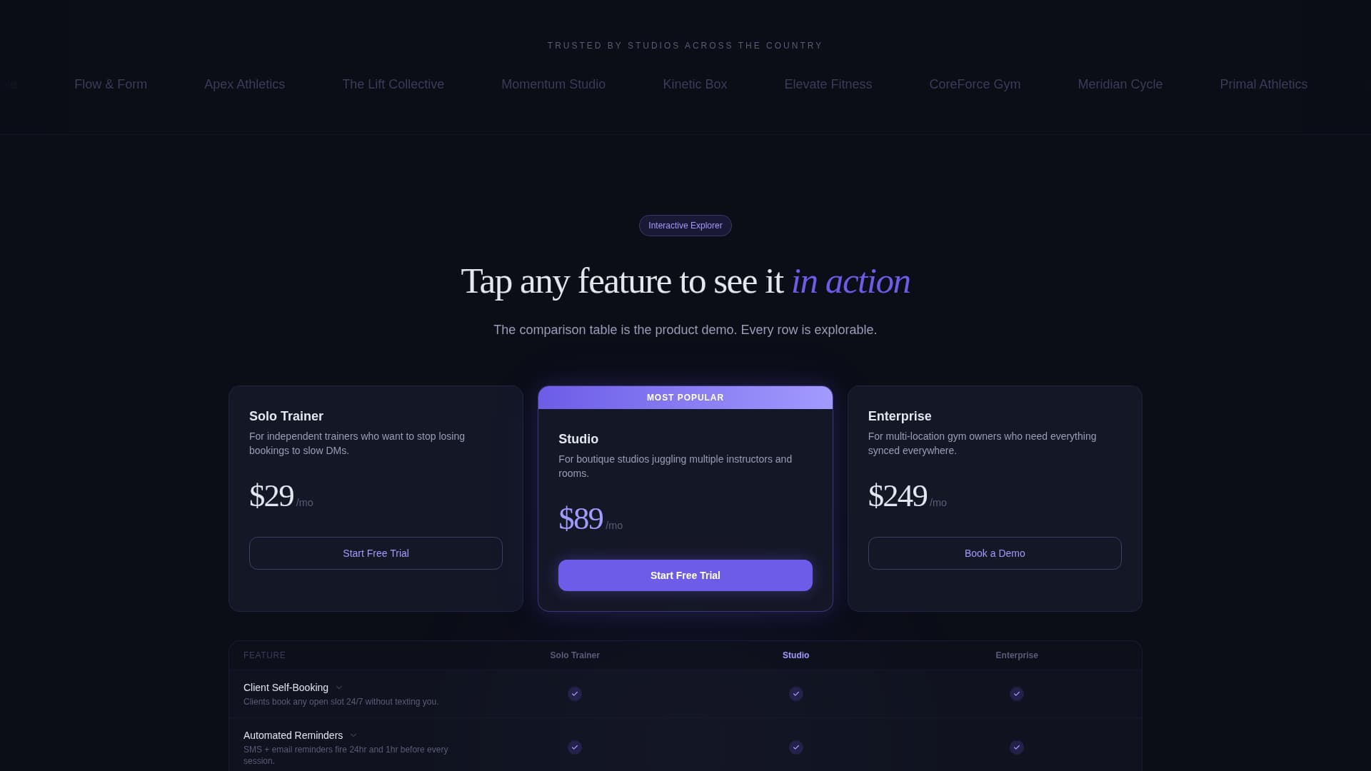 Pulse - Electric Fitness Landing Page Template