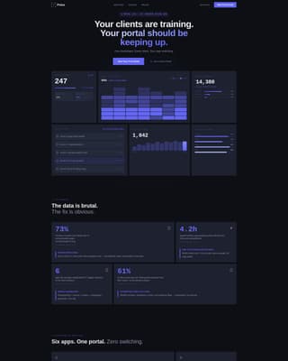 Fitness Digital Presence Professional Website Template