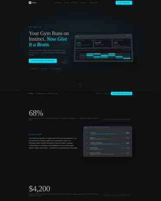 Pulse - Dynamic Fitness ERP Landing Page Template