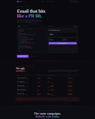 Fitness - High-Converting Email Landing Page Template