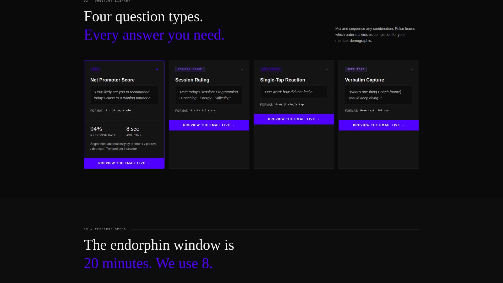 Surge — Elite Fitness Training Landing Page Template