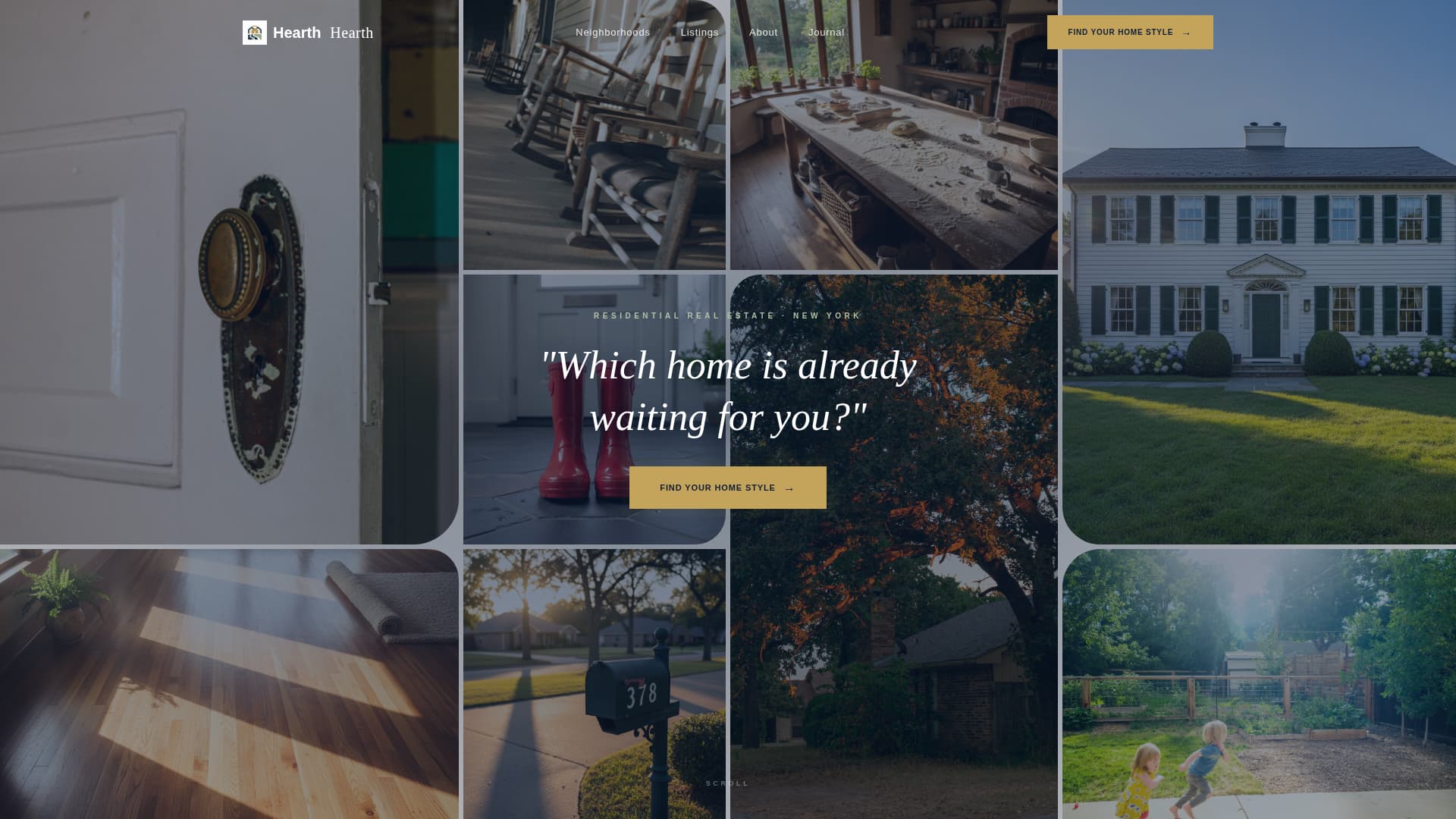 Hearth - Trusted Residential Landing Page Template