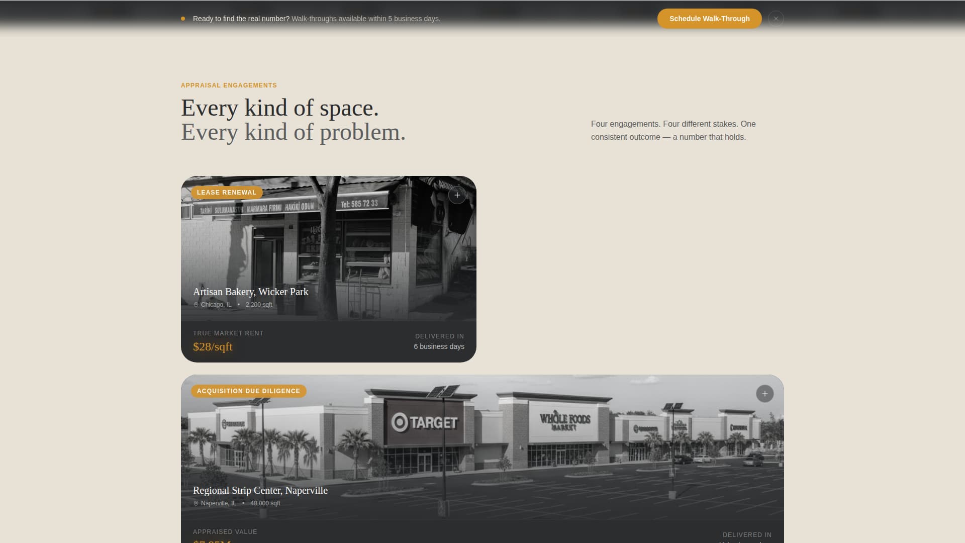 Appraise - Authoritative Retail Landing Page Template
