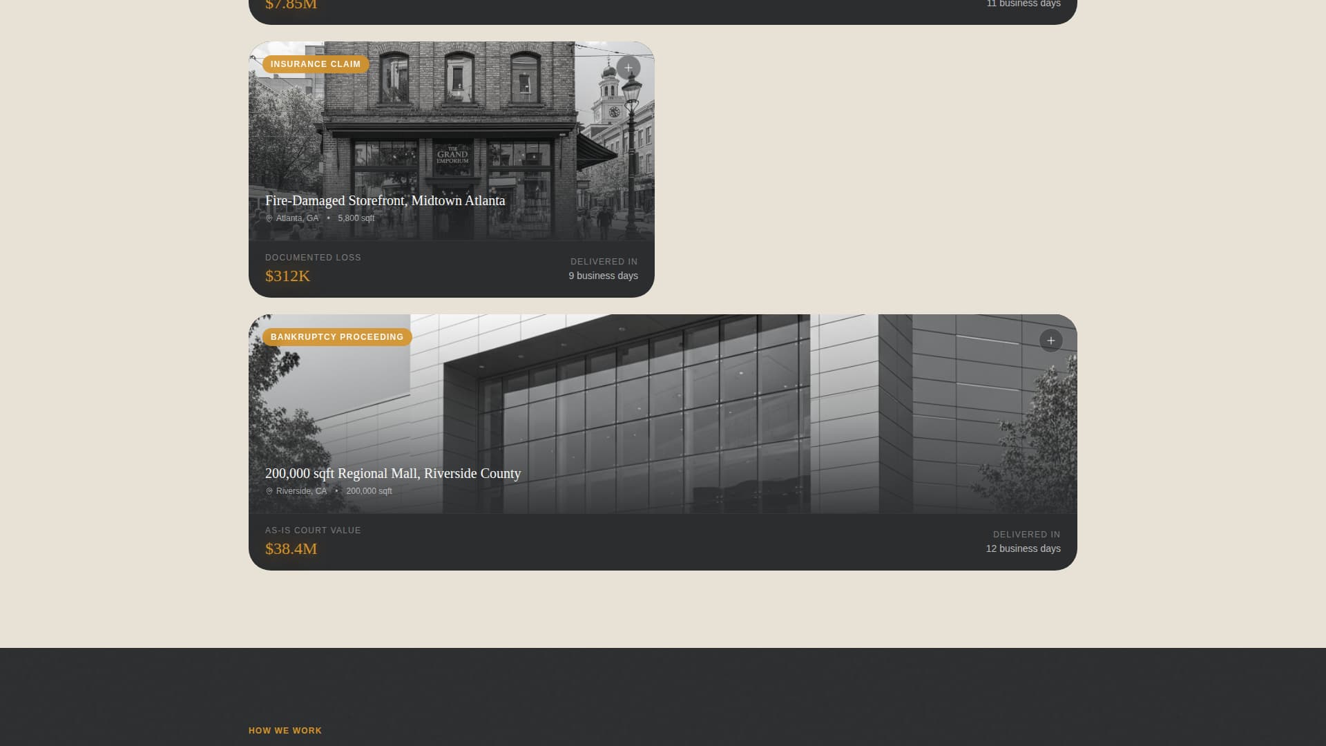 Appraise - Authoritative Retail Landing Page Template