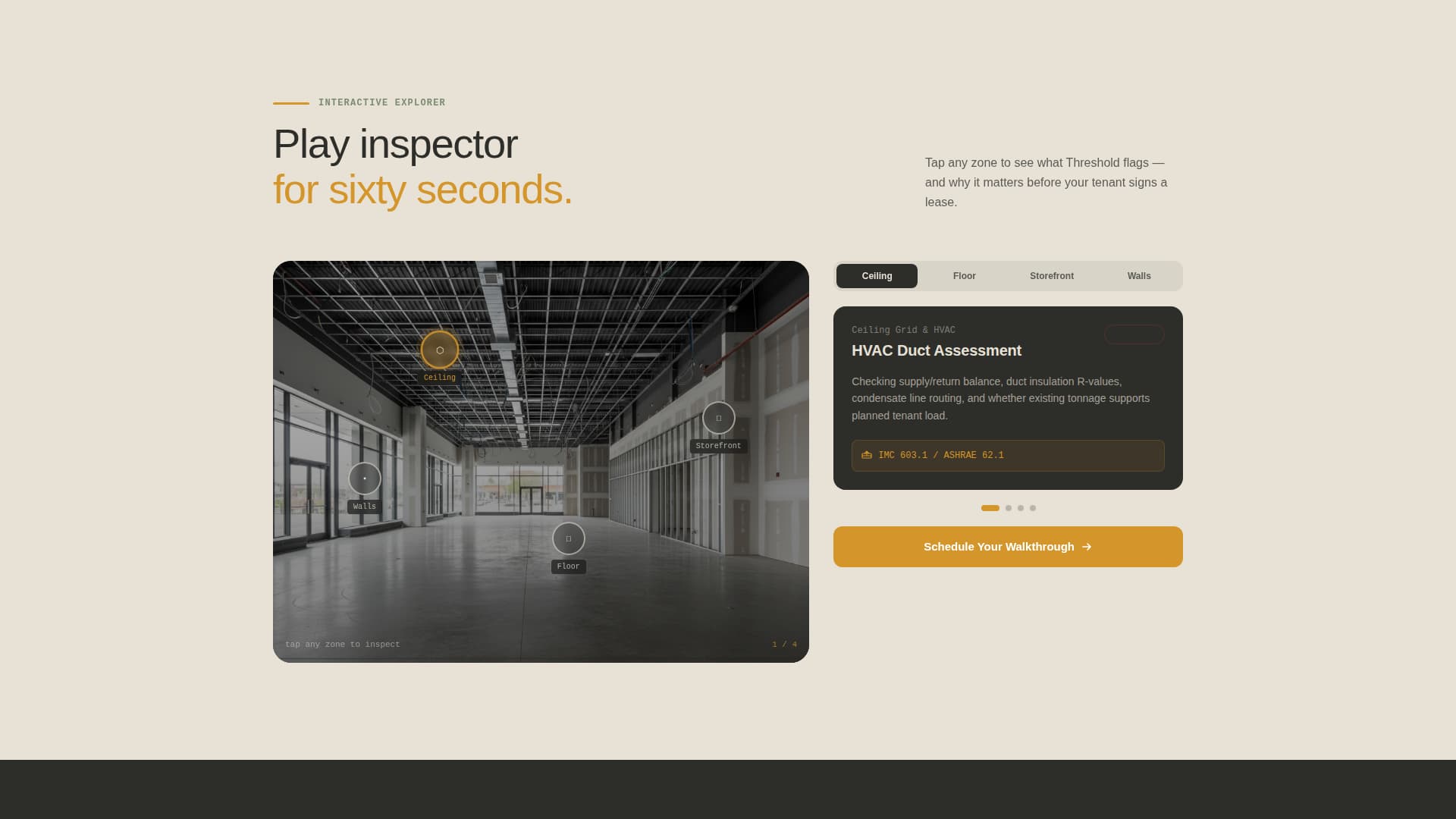 Threshold - Trusted Retail Landing Page Template