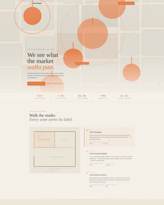 Storefront - Precision Retailinvestment Landing Page Template