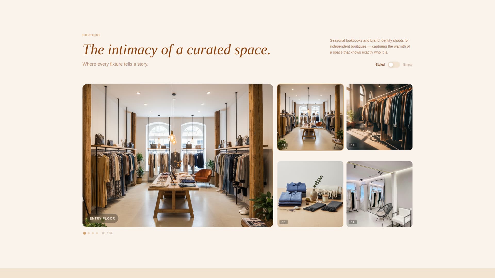 Storefront - Stunning Retail Landing Page Template