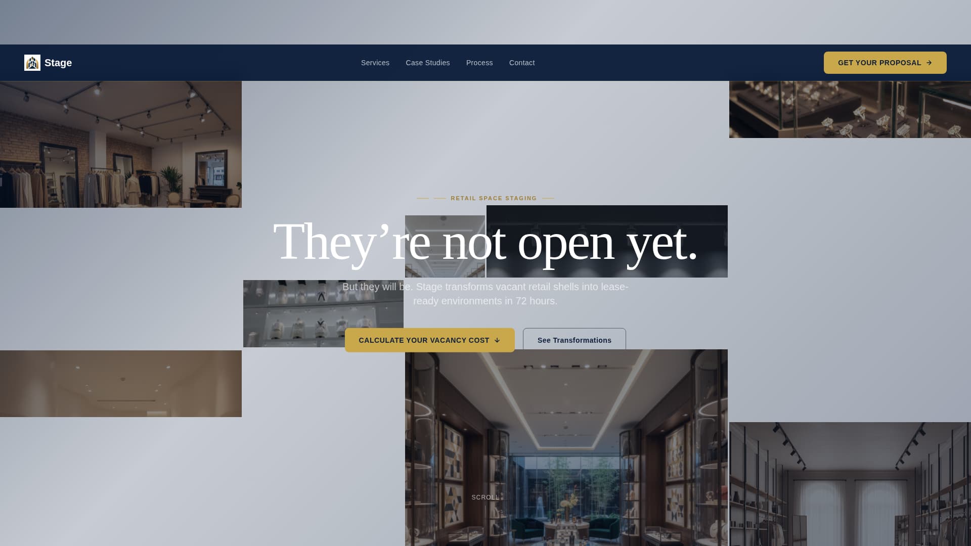 Stagefront - Powerful Retail Landing Page Template