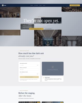 Stagefront - Powerful Retail Landing Page Template