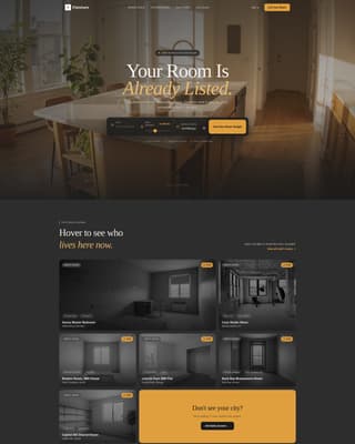 Flatshare - Trusted Roommate Landing Page Template