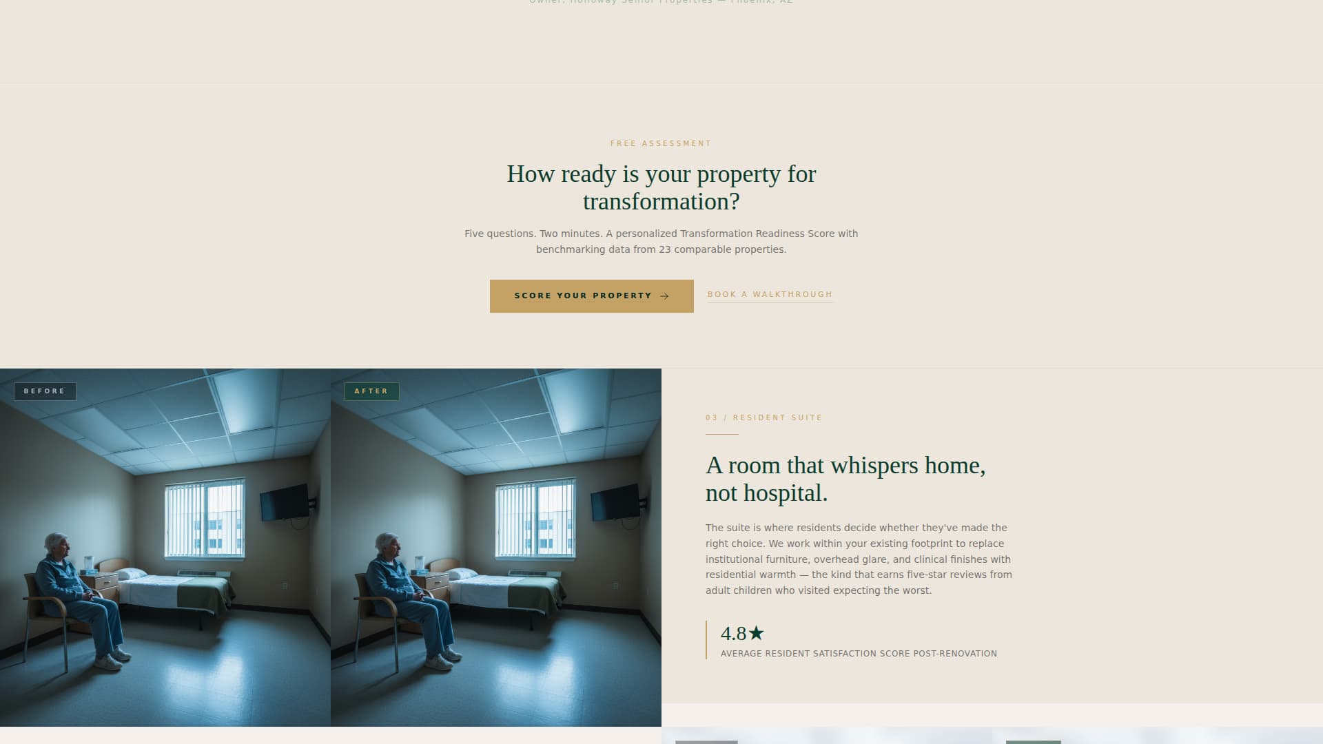 Haven - Transformative Seniorliving Landing Page Template