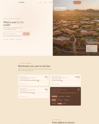 Appraise - Precise Seniorliving Landing Page Template