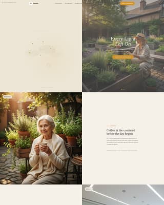 Haven - Trusted Seniorliving Landing Page Template