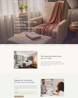 Settle - Heartfelt Seniorliving Landing Page Template