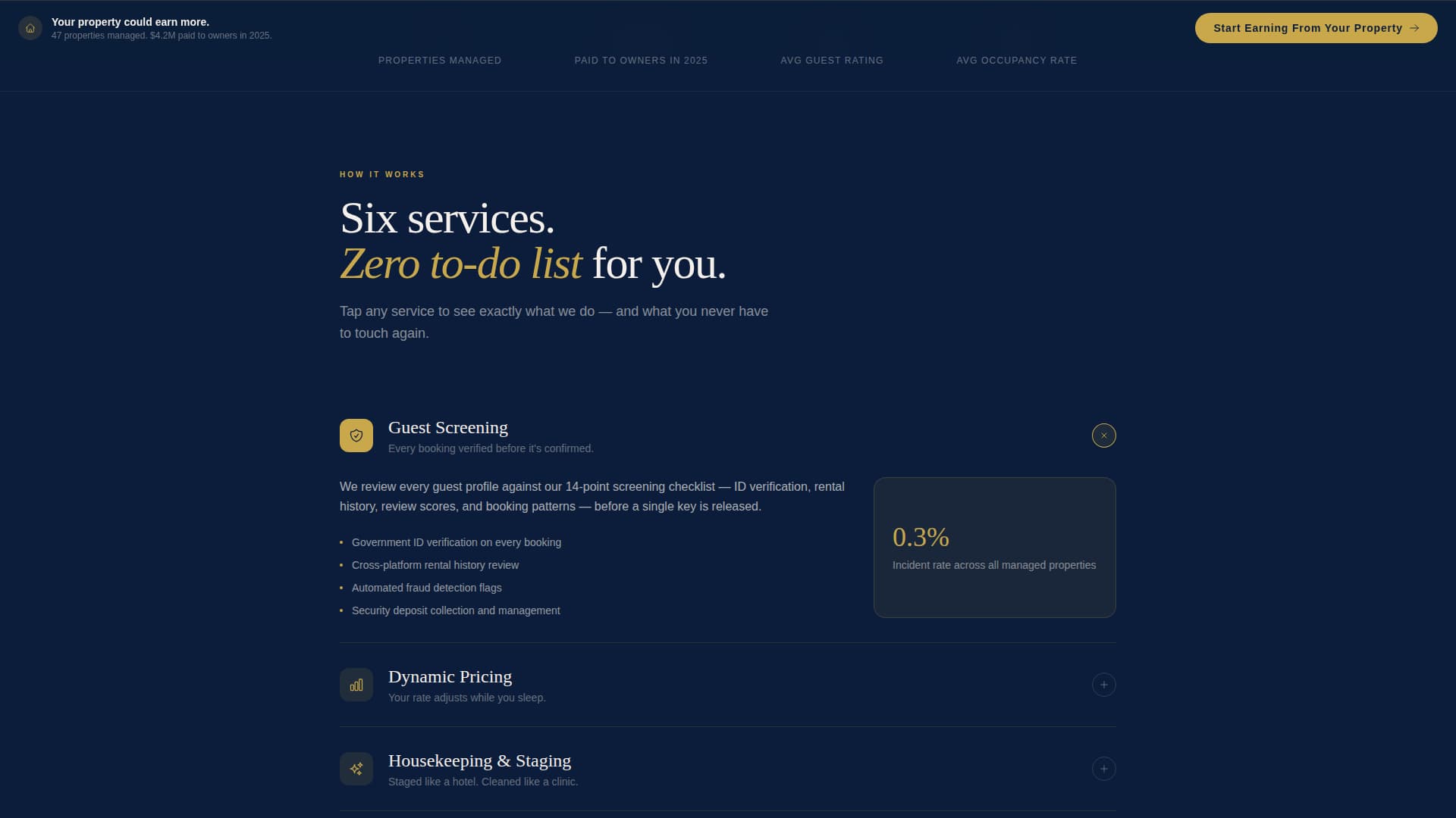 Turnkey - Elite Propertymanagement Landing Page Template