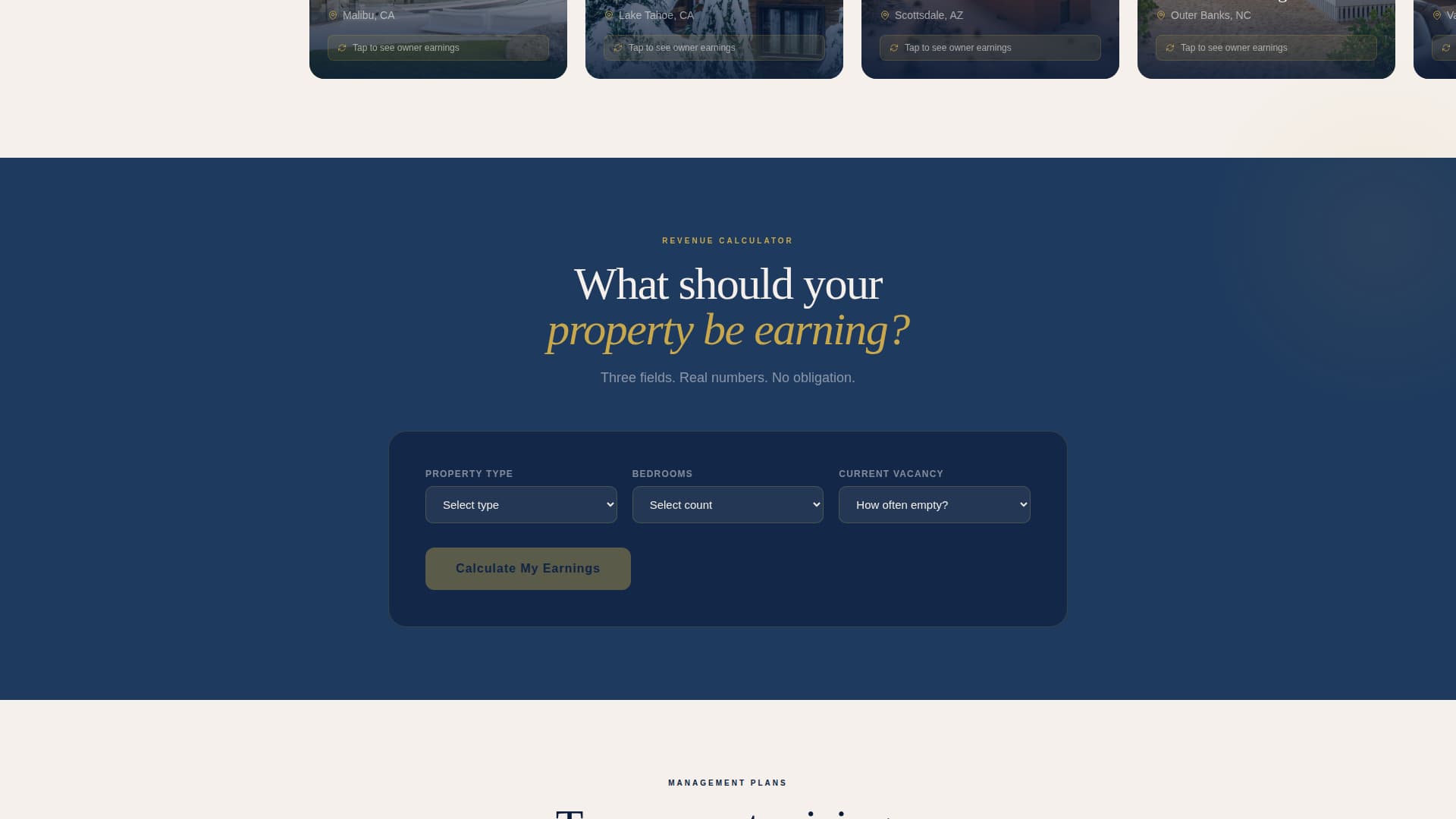 Turnkey - Elite Propertymanagement Landing Page Template