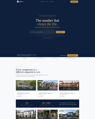 Appraise - Authoritative Appraiser Landing Page Template