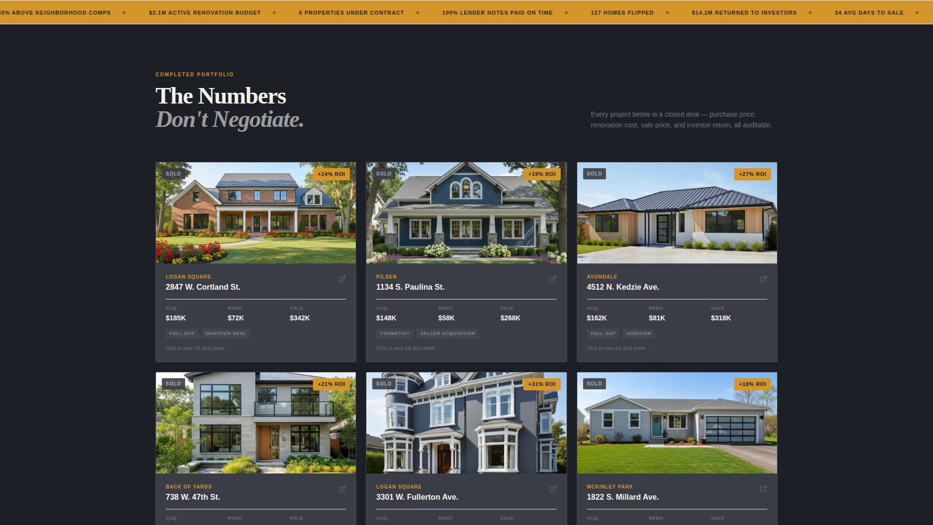Flip - Authoritative Propertyflipping Landing Page Template