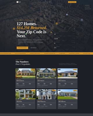 Flip - Authoritative Propertyflipping Landing Page Template
