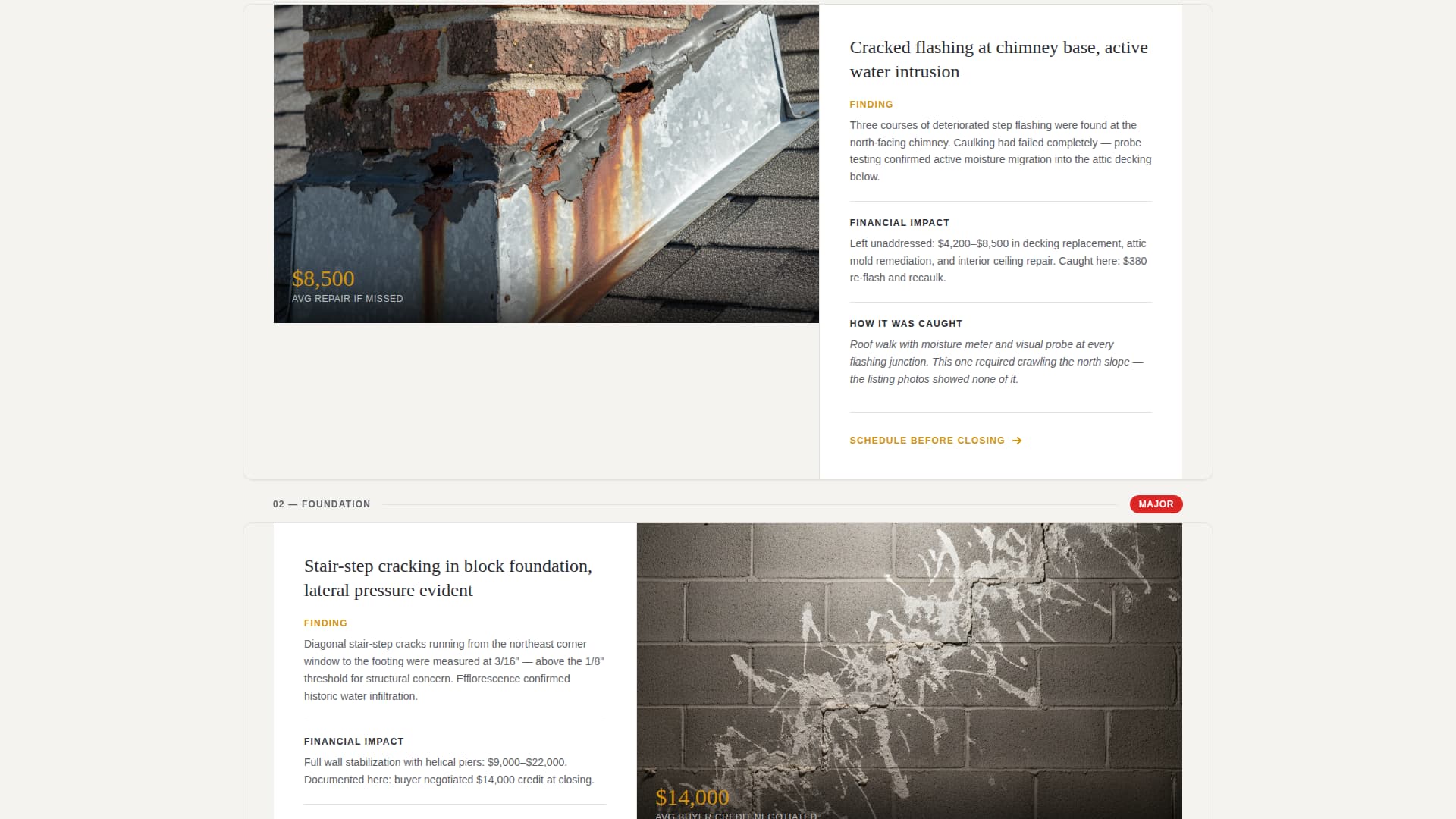 Inspect - Precision Homeinspector Landing Page Template