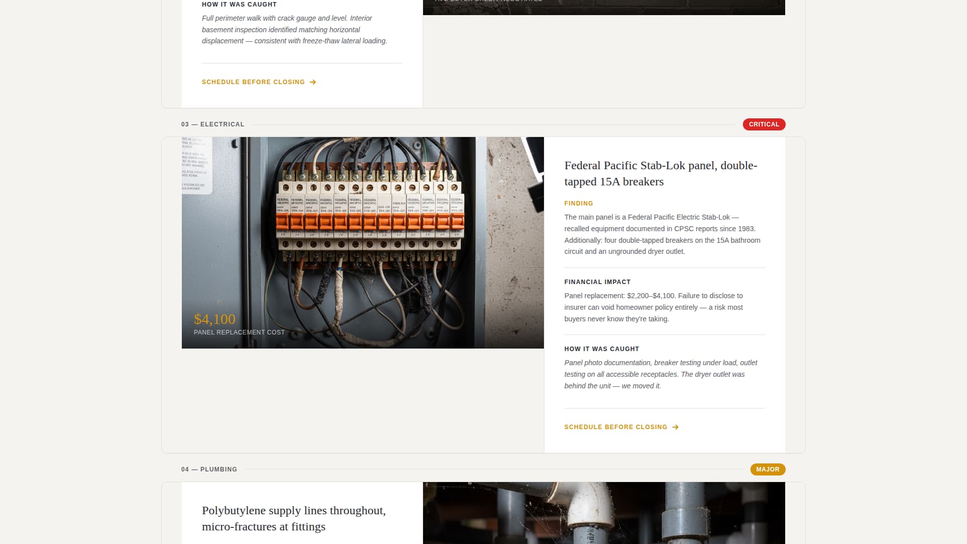 Inspect - Precision Homeinspector Landing Page Template