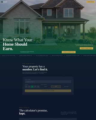 Steward - Precision Property Landing Page Template