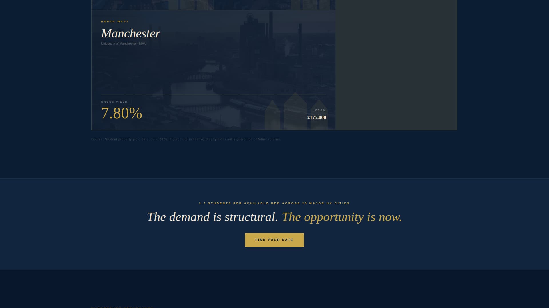 Ledger - Intelligent Studenthousing Landing Page Template