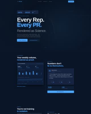 Apex — Elite Fitness Coaching Landing Page Template