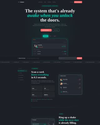 Catalyst - Dynamic Fitness Landing Page Template