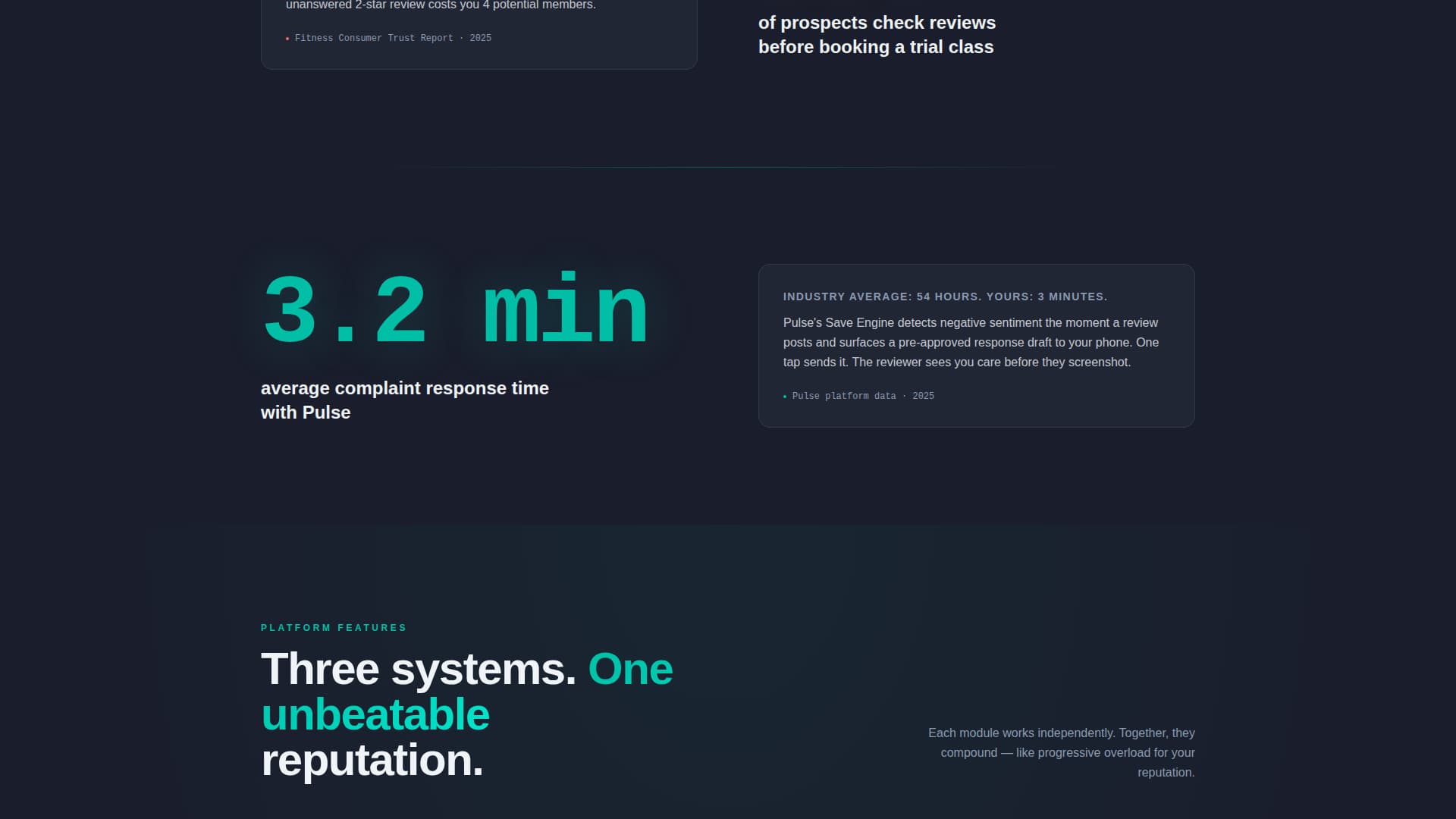 Pulse - Dynamic Fitness Review Landing Page Template