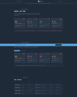Fitness Studio Pre-Launch Website Template