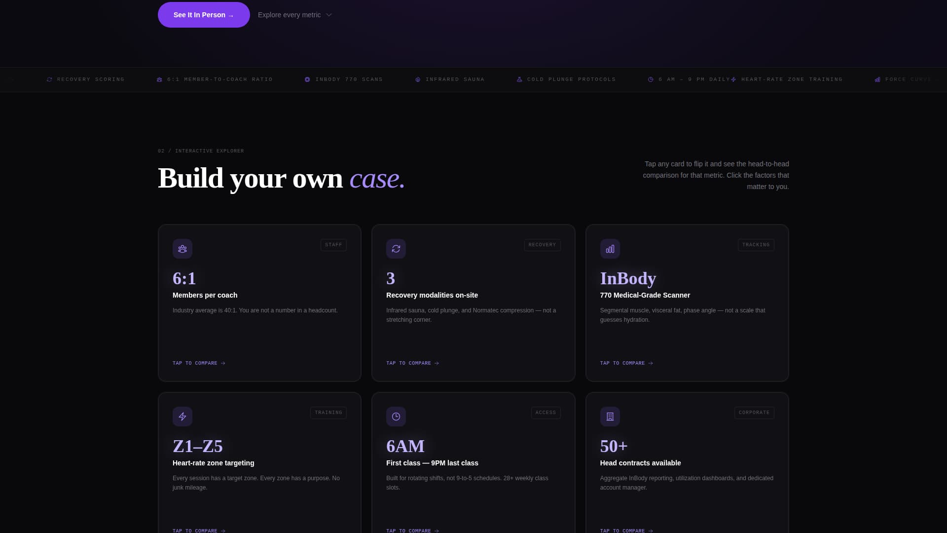 Insight — Intelligent Fitness Performance Landing Page Template