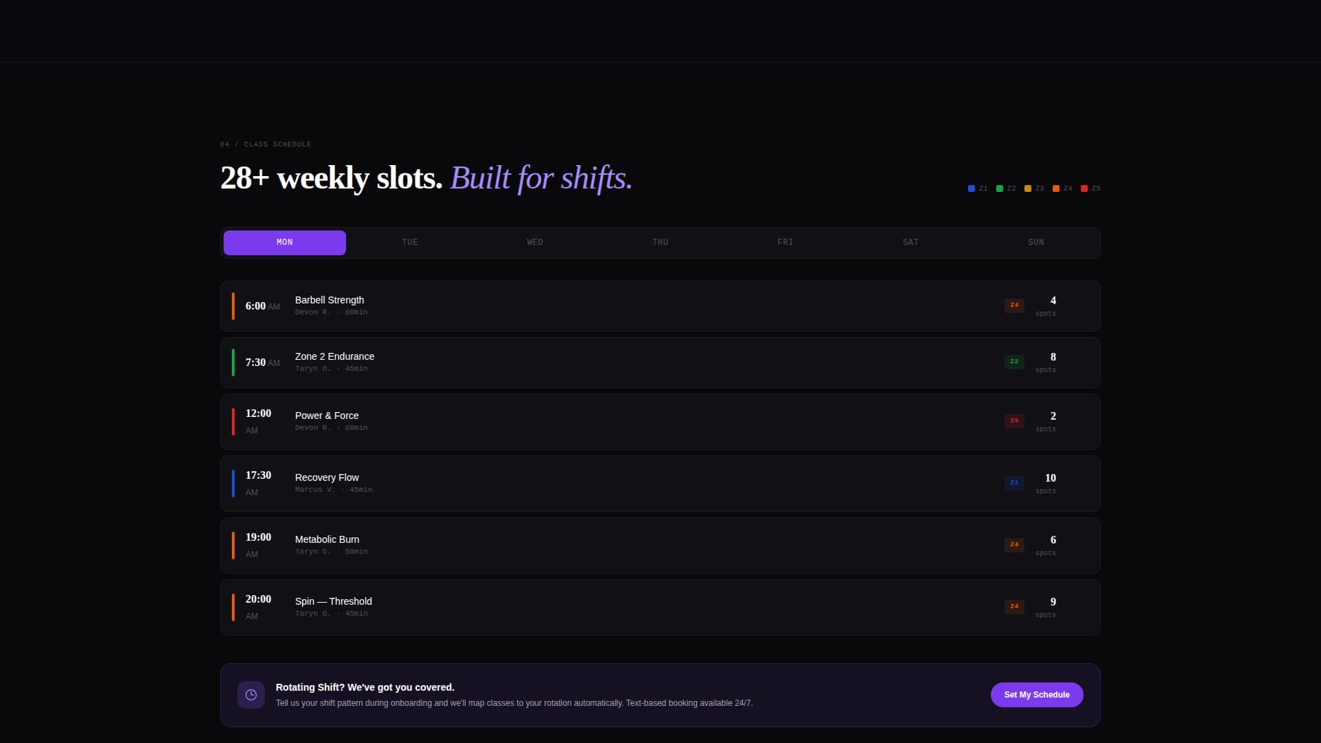 Insight — Intelligent Fitness Performance Landing Page Template
