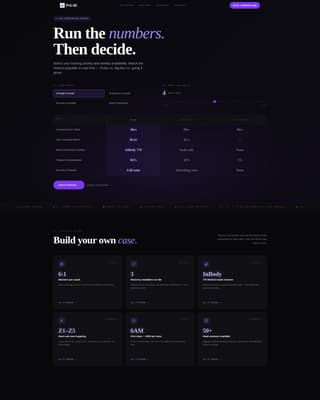 Fitness Studio Booking Website Template