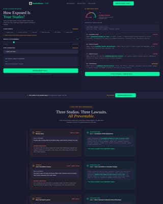 Fitness Studio Reviews Website Template