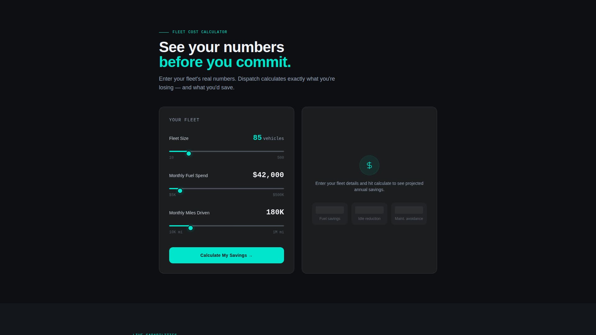 Dispatch - Powerful Fleet Landing Page Template