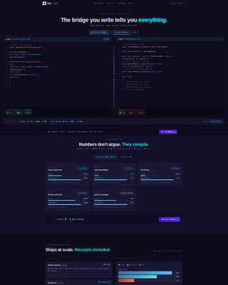 Dart - Decisive Flutter Landing Page Template