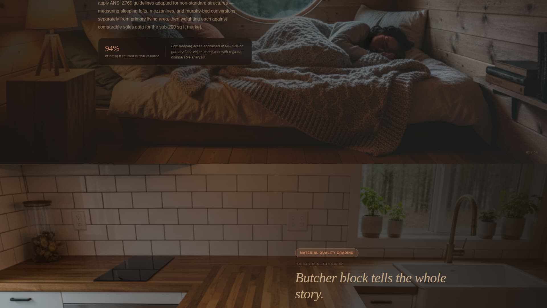 Appraise - Immersive Appraiser Landing Page Template