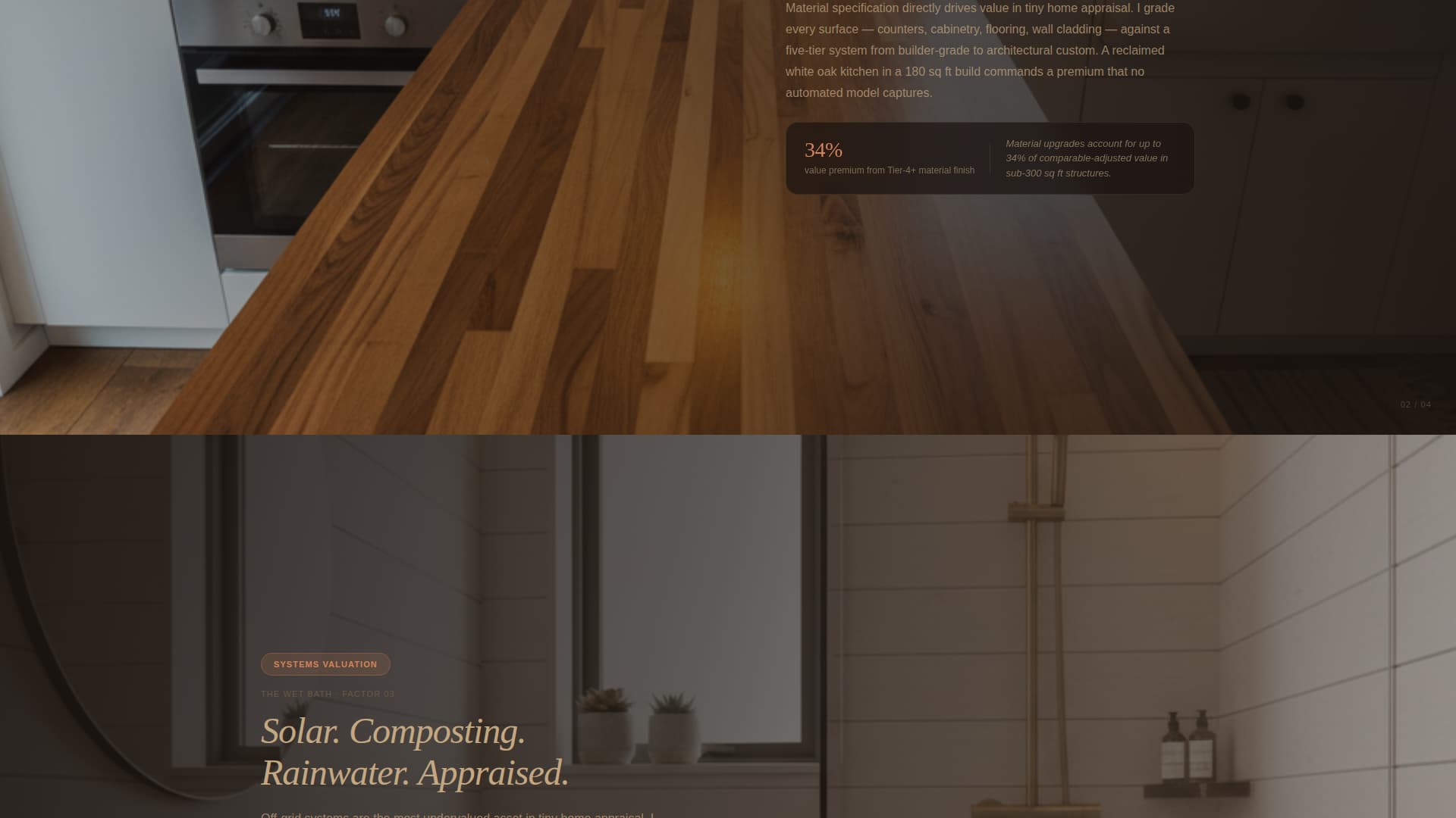 Appraise - Immersive Appraiser Landing Page Template