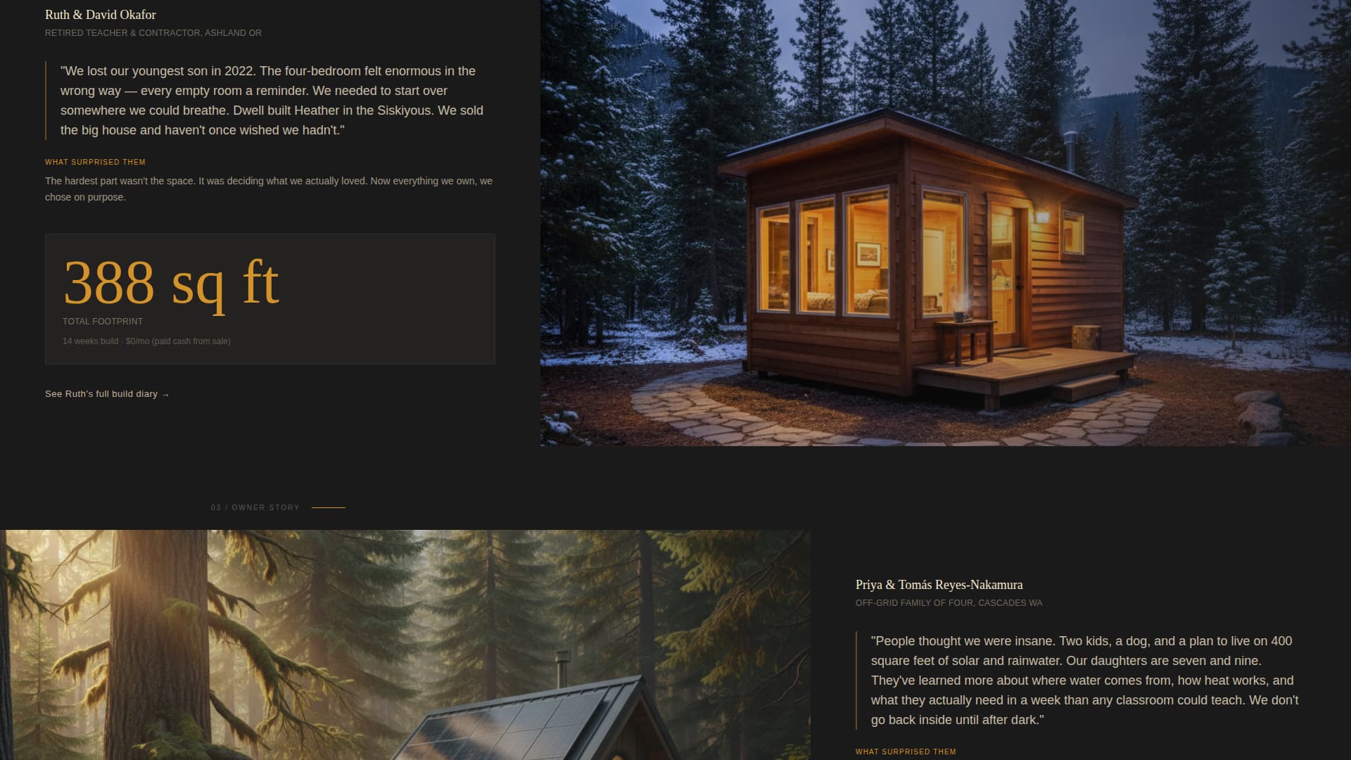 Nest — Dreamy Tiny Home Landing Page Template