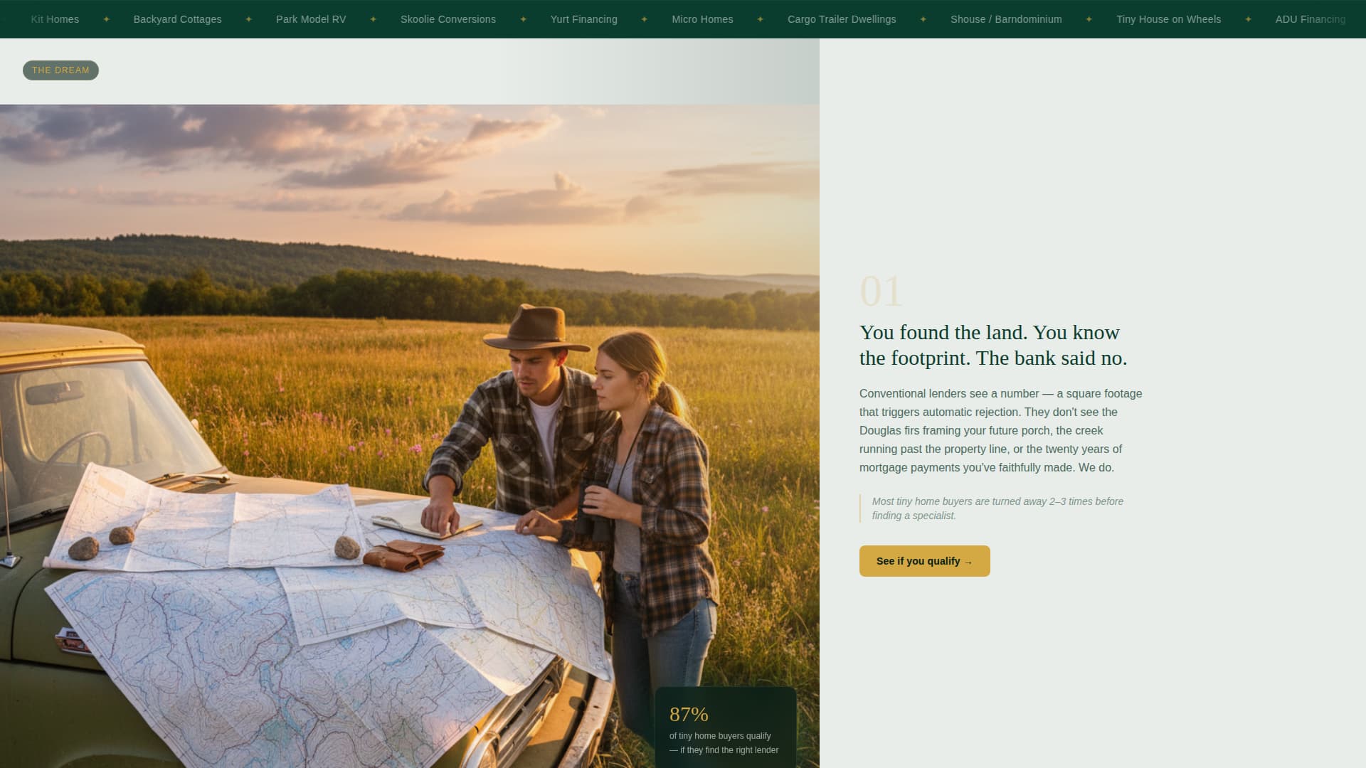 Tiny - Highconverting Home Landing Page Template