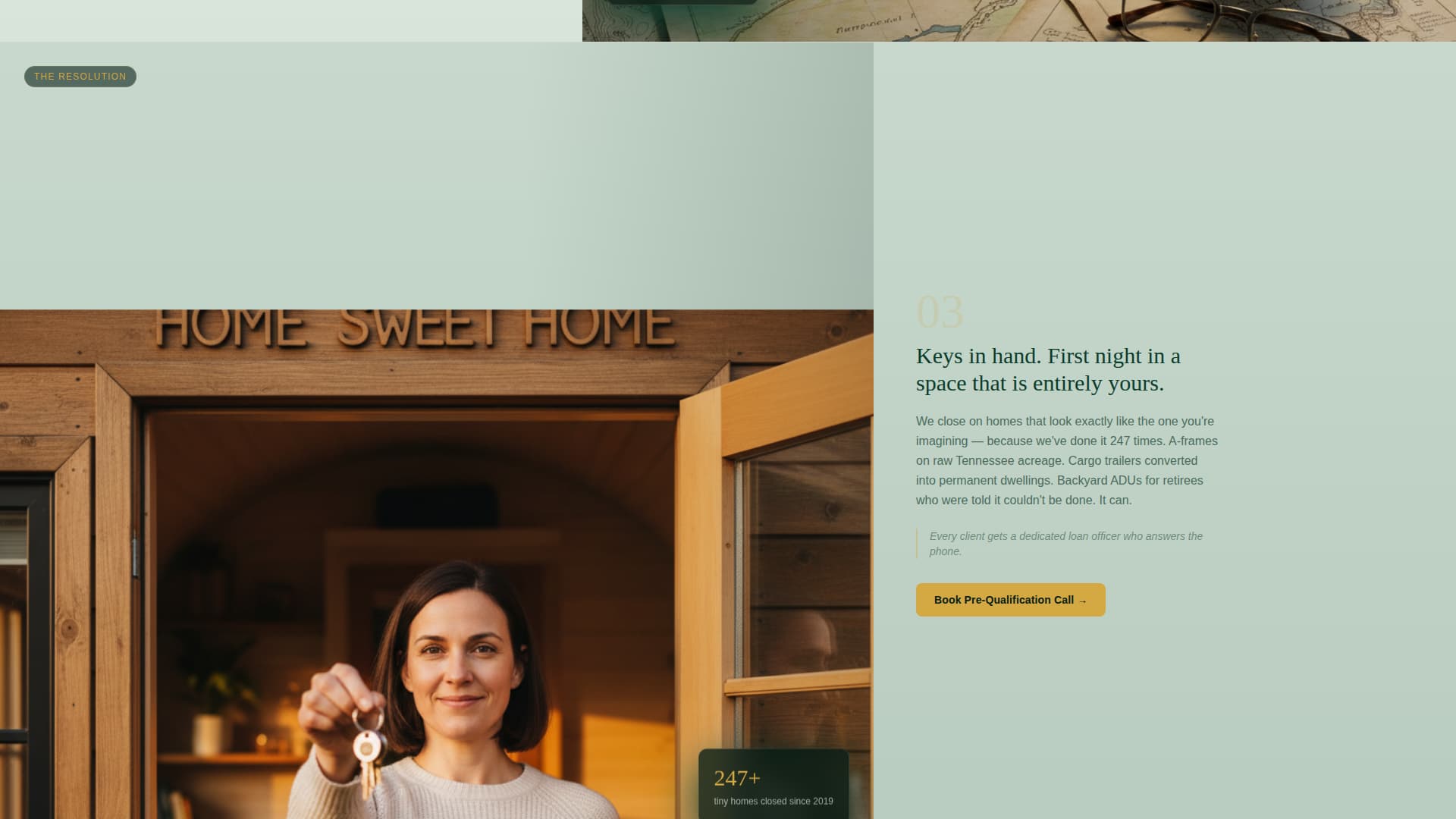 Tiny - Highconverting Home Landing Page Template