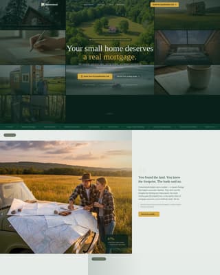 Tiny - Highconverting Home Landing Page Template