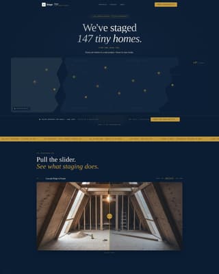 Stagecraft - Immersive Tinyhome Landing Page Template