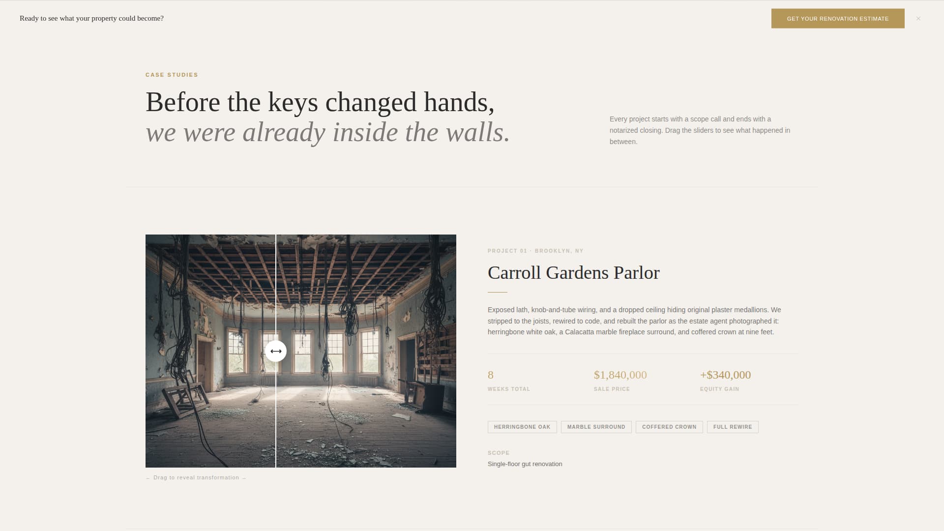 Elevate — Expert Townhouse Development Landing Page Template