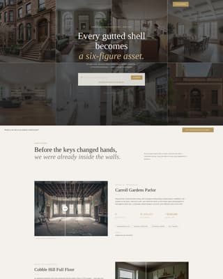 Elevate — Expert Townhouse Development Landing Page Template