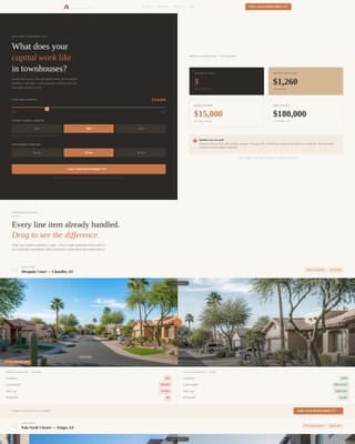 Assess — Trusted Townhouse Equity Landing Page Template