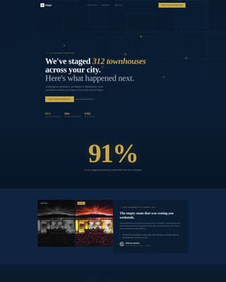 Stagecraft - Precision Townhouse Landing Page Template