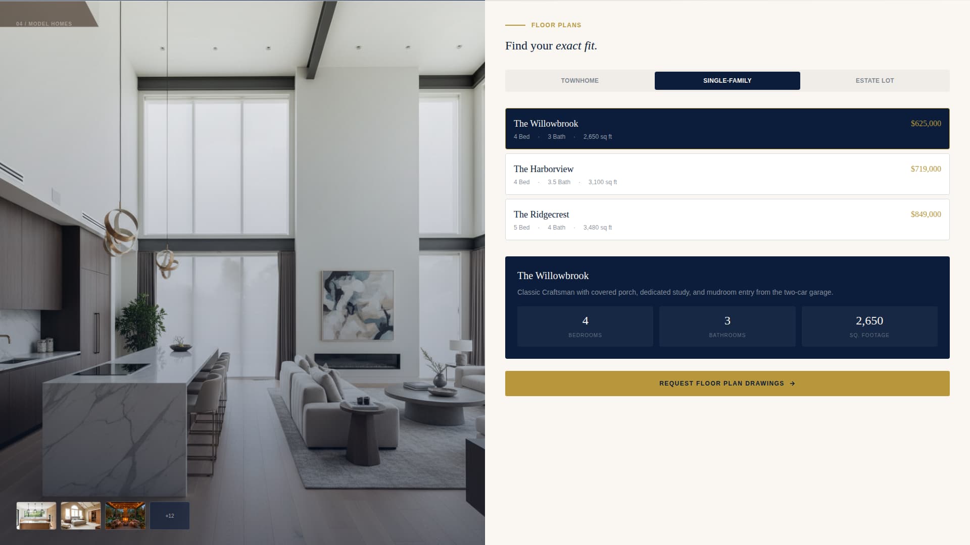 Township - Visionary Community Landing Page Template