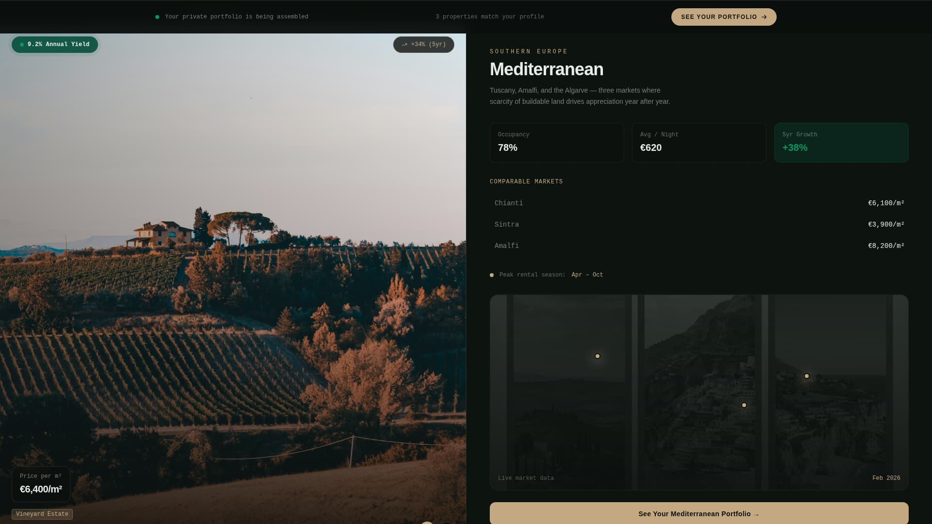 Haven - Exclusive Vacationproperty Landing Page Template